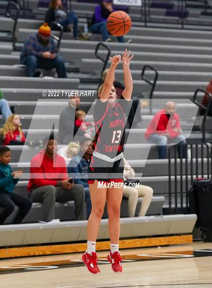 Thumbnail 1 in Indianapolis Crispus Attucks vs. North Central (Sneakers for Santa Shootout) photogallery.