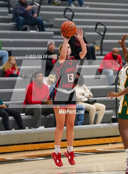 Thumbnail 1 in Indianapolis Crispus Attucks vs. North Central (Sneakers for Santa Shootout) photogallery.