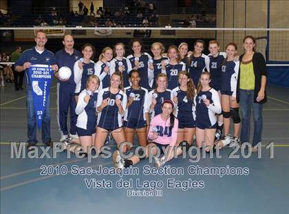 Thumbnail 1 in Vista del Lago vs. Union Mine (CIF SJS D3 Final) photogallery.