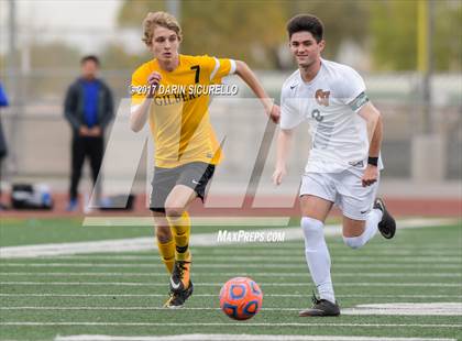 Thumbnail 3 in Campo Verde vs. Gilbert (Coyote Classic) photogallery.