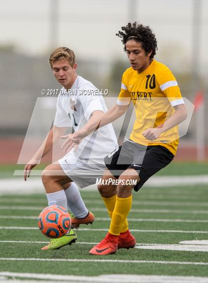 Thumbnail 2 in Campo Verde vs. Gilbert (Coyote Classic) photogallery.