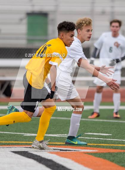 Thumbnail 3 in Campo Verde vs. Gilbert (Coyote Classic) photogallery.