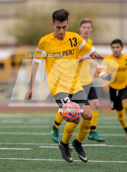Thumbnail 2 in Campo Verde vs. Gilbert (Coyote Classic) photogallery.