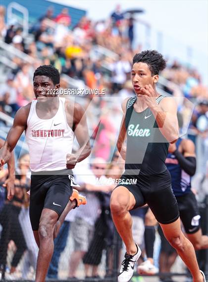 Thumbnail 1 in NYSPHSAA Outdoor Track & Field Championships (100 Meter)  photogallery.
