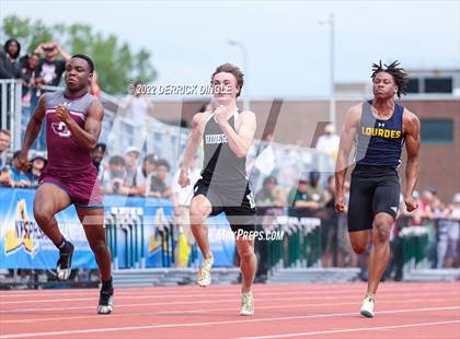 Thumbnail 3 in NYSPHSAA Outdoor Track & Field Championships (100 Meter)  photogallery.