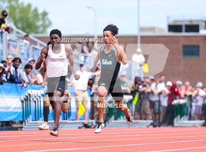 Thumbnail 2 in NYSPHSAA Outdoor Track & Field Championships (100 Meter)  photogallery.
