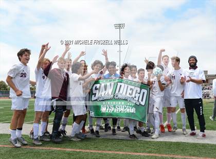 Thumbnail 2 in  Francis Parker vs Rancho Buena Vista (CIF SD Section Final) photogallery.