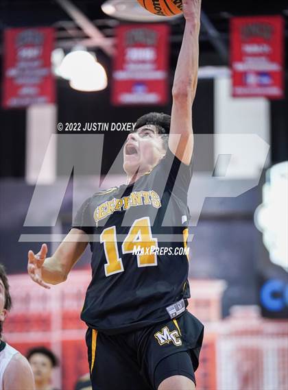 Thumbnail 1 in Eureka vs. Mineral County (NIAA Class 1A State Boys Quarterfinal) photogallery.