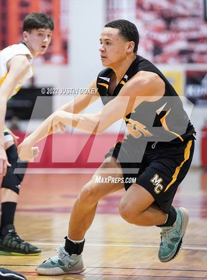 Thumbnail 3 in Eureka vs. Mineral County (NIAA Class 1A State Boys Quarterfinal) photogallery.