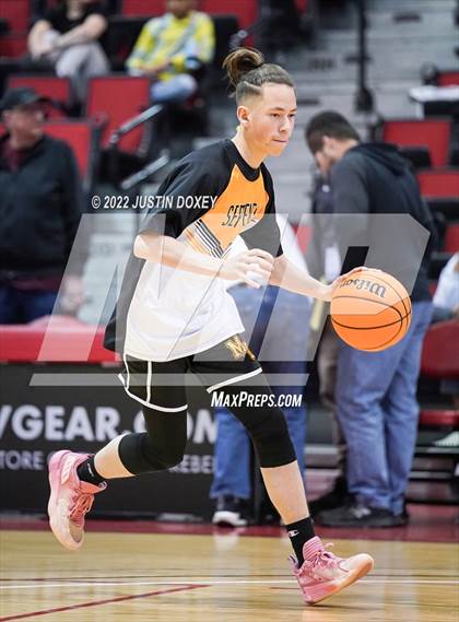 Thumbnail 2 in Eureka vs. Mineral County (NIAA Class 1A State Boys Quarterfinal) photogallery.