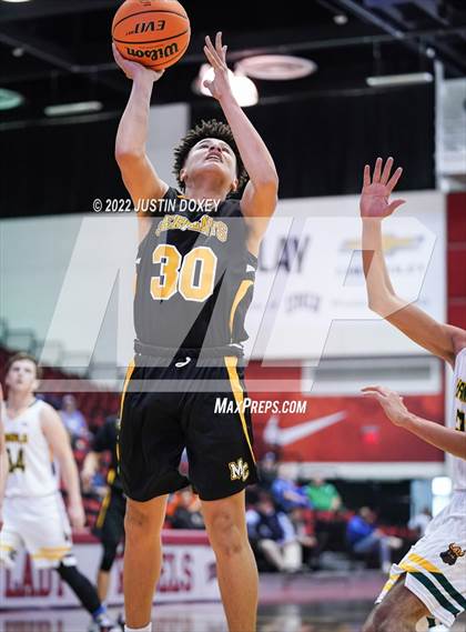 Thumbnail 1 in Eureka vs. Mineral County (NIAA Class 1A State Boys Quarterfinal) photogallery.