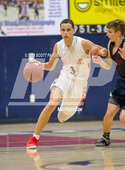Thumbnail 2 in Tesoro @ Great Oak (CIF SS Division 2 First Round Playoff) photogallery.