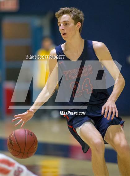 Thumbnail 2 in Tesoro @ Great Oak (CIF SS Division 2 First Round Playoff) photogallery.