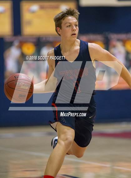 Thumbnail 1 in Tesoro @ Great Oak (CIF SS Division 2 First Round Playoff) photogallery.