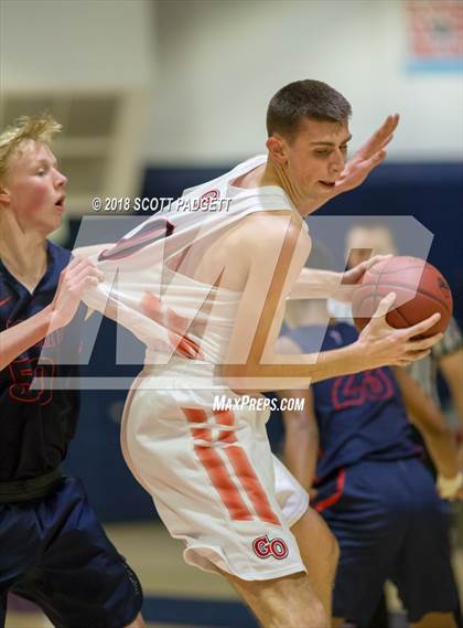 Thumbnail 1 in Tesoro @ Great Oak (CIF SS Division 2 First Round Playoff) photogallery.