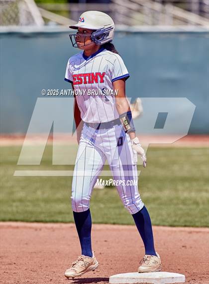 Thumbnail 1 in Destiny Christian Academy vs. Pioneer (CIF SJS D4 Final) photogallery.