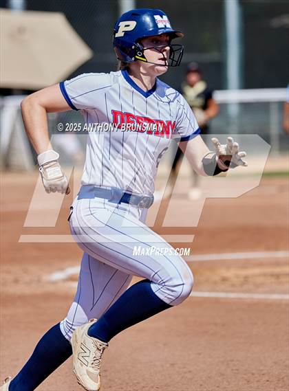 Thumbnail 3 in Destiny Christian Academy vs. Pioneer (CIF SJS D4 Final) photogallery.