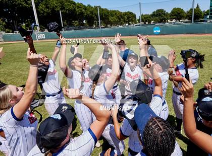 Thumbnail 2 in Destiny Christian Academy vs. Pioneer (CIF SJS D4 Final) photogallery.
