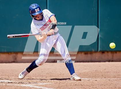 Thumbnail 2 in Destiny Christian Academy vs. Pioneer (CIF SJS D4 Final) photogallery.