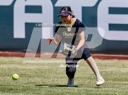 Thumbnail 1 in Destiny Christian Academy vs. Pioneer (CIF SJS D4 Final) photogallery.