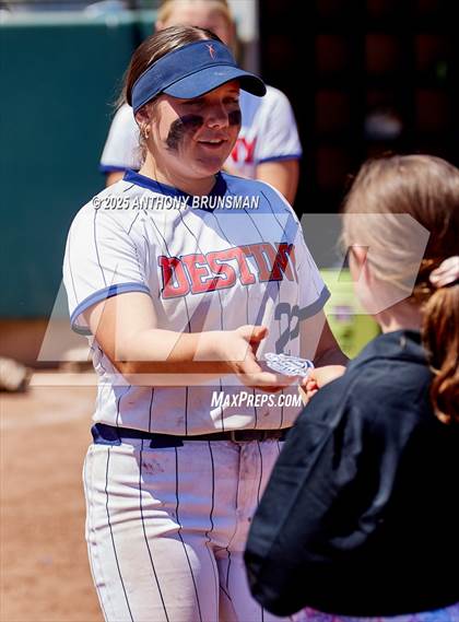 Thumbnail 1 in Destiny Christian Academy vs. Pioneer (CIF SJS D4 Final) photogallery.