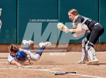 Thumbnail 3 in Destiny Christian Academy vs. Pioneer (CIF SJS D4 Final) photogallery.