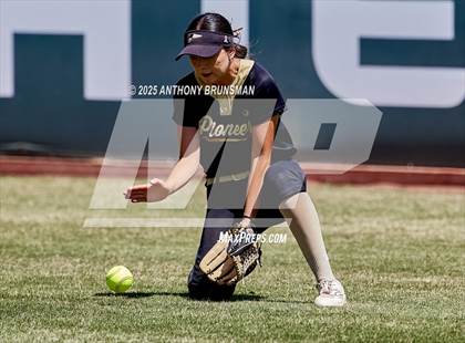 Thumbnail 2 in Destiny Christian Academy vs. Pioneer (CIF SJS D4 Final) photogallery.