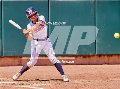 Thumbnail 2 in Destiny Christian Academy vs. Pioneer (CIF SJS D4 Final) photogallery.