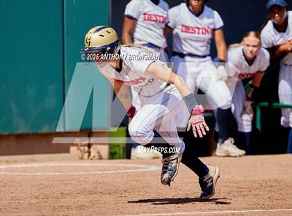 Thumbnail 1 in Destiny Christian Academy vs. Pioneer (CIF SJS D4 Final) photogallery.