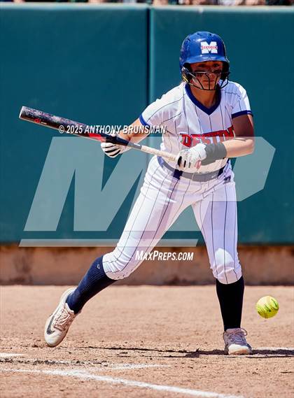 Thumbnail 1 in Destiny Christian Academy vs. Pioneer (CIF SJS D4 Final) photogallery.