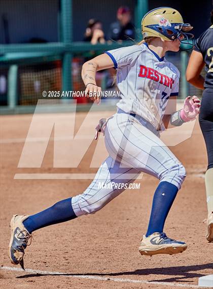 Thumbnail 2 in Destiny Christian Academy vs. Pioneer (CIF SJS D4 Final) photogallery.