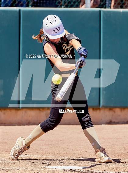 Thumbnail 2 in Destiny Christian Academy vs. Pioneer (CIF SJS D4 Final) photogallery.