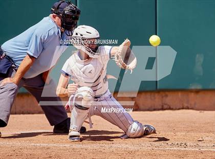 Thumbnail 2 in Destiny Christian Academy vs. Pioneer (CIF SJS D4 Final) photogallery.