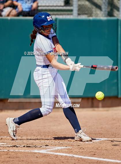 Thumbnail 1 in Destiny Christian Academy vs. Pioneer (CIF SJS D4 Final) photogallery.