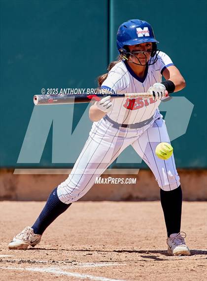 Thumbnail 3 in Destiny Christian Academy vs. Pioneer (CIF SJS D4 Final) photogallery.
