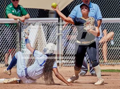 Thumbnail 1 in Destiny Christian Academy vs. Pioneer (CIF SJS D4 Final) photogallery.