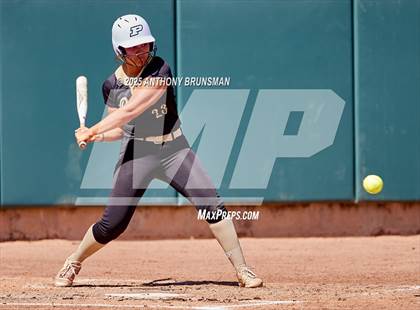 Thumbnail 2 in Destiny Christian Academy vs. Pioneer (CIF SJS D4 Final) photogallery.