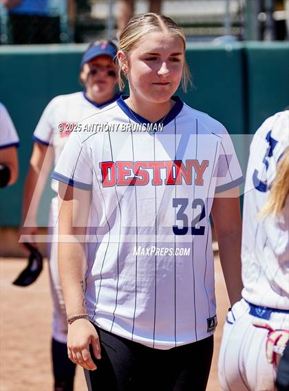 Thumbnail 3 in Destiny Christian Academy vs. Pioneer (CIF SJS D4 Final) photogallery.