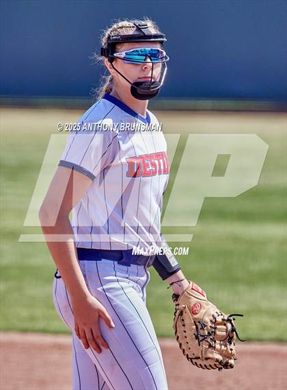 Thumbnail 3 in Destiny Christian Academy vs. Pioneer (CIF SJS D4 Final) photogallery.