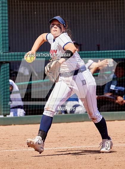 Thumbnail 1 in Destiny Christian Academy vs. Pioneer (CIF SJS D4 Final) photogallery.