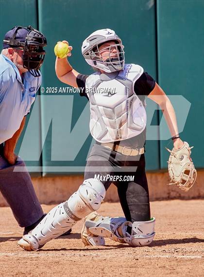Thumbnail 2 in Destiny Christian Academy vs. Pioneer (CIF SJS D4 Final) photogallery.