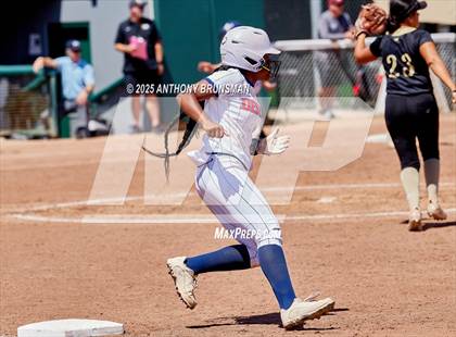 Thumbnail 2 in Destiny Christian Academy vs. Pioneer (CIF SJS D4 Final) photogallery.