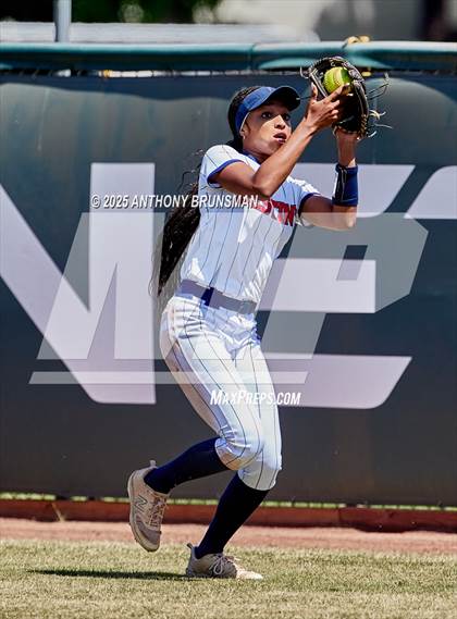 Thumbnail 2 in Destiny Christian Academy vs. Pioneer (CIF SJS D4 Final) photogallery.