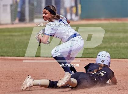 Thumbnail 3 in Destiny Christian Academy vs. Pioneer (CIF SJS D4 Final) photogallery.