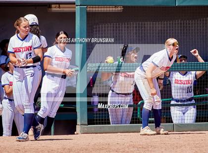 Thumbnail 3 in Destiny Christian Academy vs. Pioneer (CIF SJS D4 Final) photogallery.