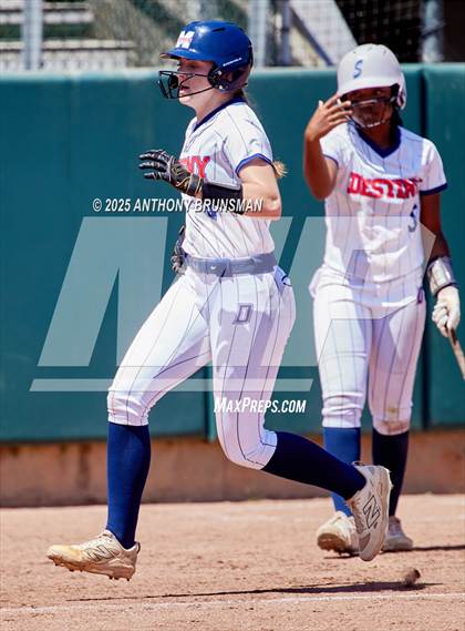 Thumbnail 3 in Destiny Christian Academy vs. Pioneer (CIF SJS D4 Final) photogallery.