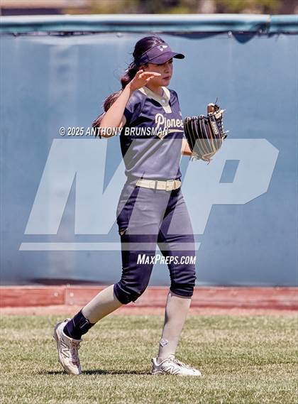 Thumbnail 1 in Destiny Christian Academy vs. Pioneer (CIF SJS D4 Final) photogallery.