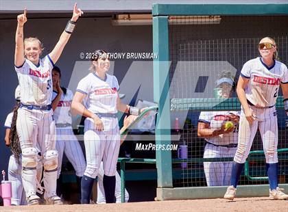 Thumbnail 1 in Destiny Christian Academy vs. Pioneer (CIF SJS D4 Final) photogallery.