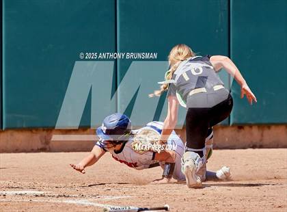Thumbnail 1 in Destiny Christian Academy vs. Pioneer (CIF SJS D4 Final) photogallery.