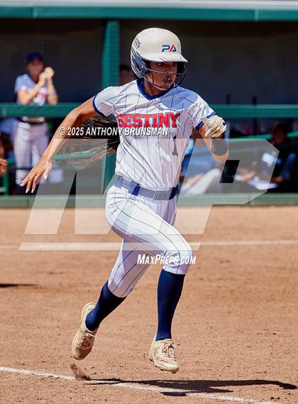 Thumbnail 3 in Destiny Christian Academy vs. Pioneer (CIF SJS D4 Final) photogallery.